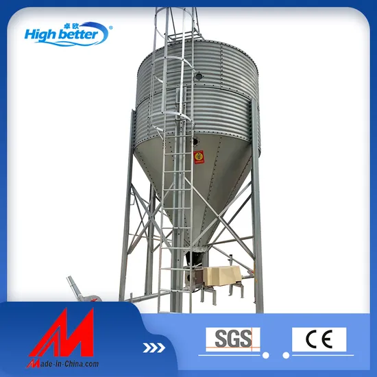 Poultry Farm Equipment Grain Silo Storage Silo Corn Maize Steel Silo Price for Sale