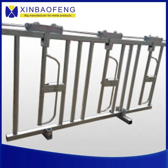 Hot Dipped Galvanized Cow Headlock Cattle Head Locks Livestock Farm Equipment Cattle Headlocks
