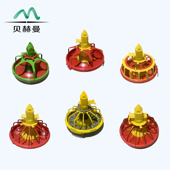 Automatic Poultry Equipment Raising Broiler Chicken Auger Pan Feeding Line System