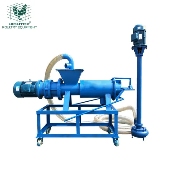 Hot Sale Africa Poultry Farm 2 Tons Chicken Manure Dewatering Machine For Sale