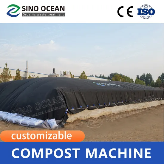 Electrical Organic Fertilizer Production Line Vertical Chicken Manure Composting Fermentation Machinery
