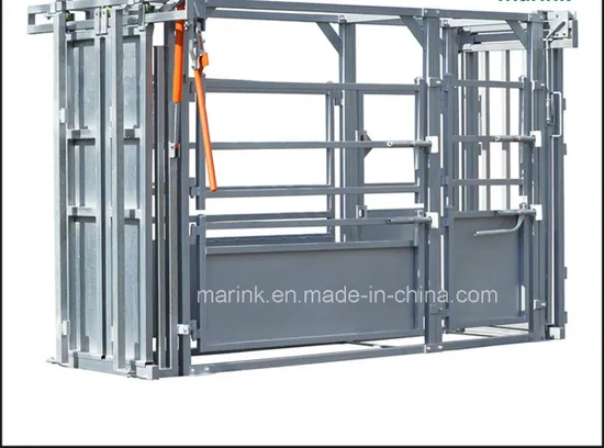 High Quality Powder Coated Cattle Crush