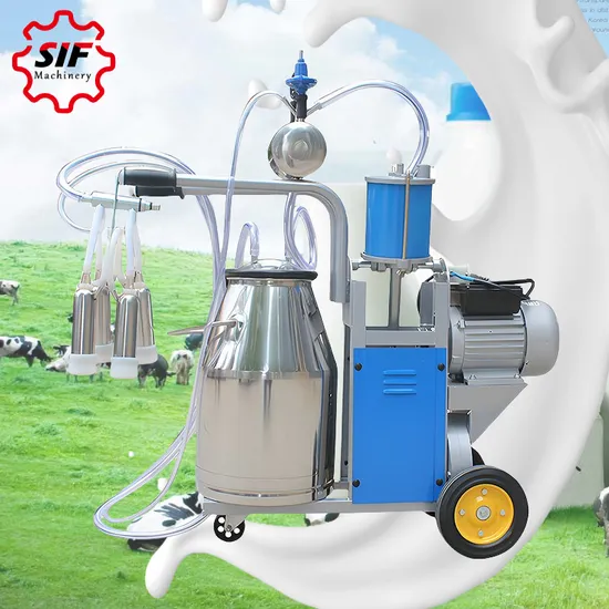 Portable Mobile Cow Milking Machine for Nanny Goat Cow Camel Milk Equipment Portable Milking Machine