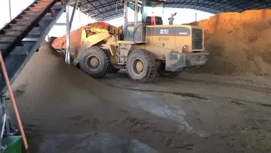 Farm Machinery Barn Cow Manure Handling Master Bedding Recovery System
