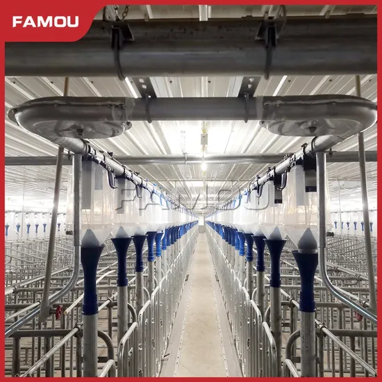 Famou Poultry Farm Equipment 60mm Farm Equipment Automatic Pig Auger Feeding System for Feed System