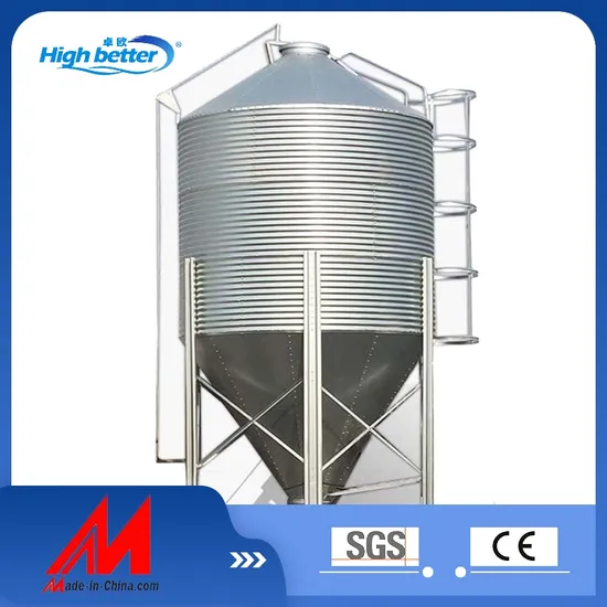 Poultry Feeding System Feed Silo Feed Storage Bins for Poultry Chicken Farm Swine Farm Broiler House