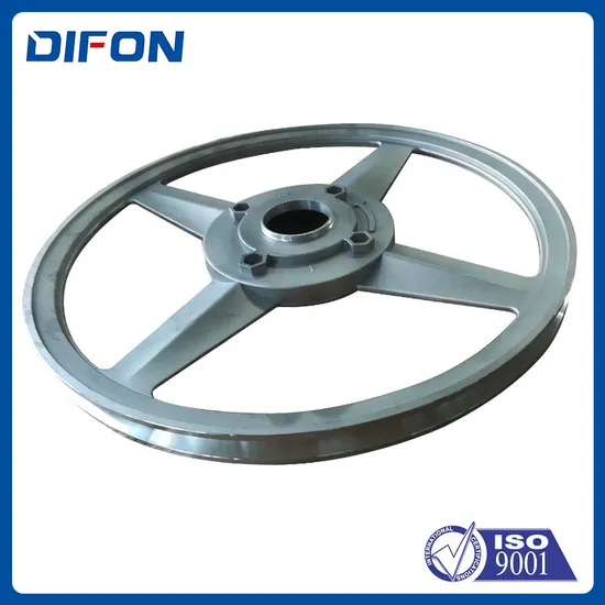 OEM Service High Quality Sand Casting Iron Casting V Groove Belt Pulley