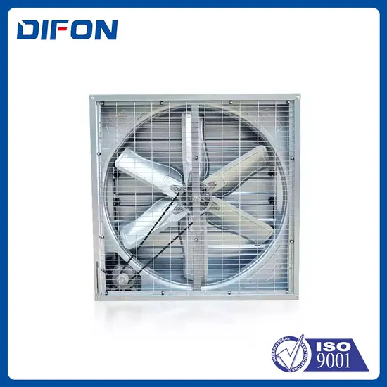 Factory Direct High-Speed Industrial Animal Husbandry Stainless Steel Fan/Ventilator/Exhaust Fan