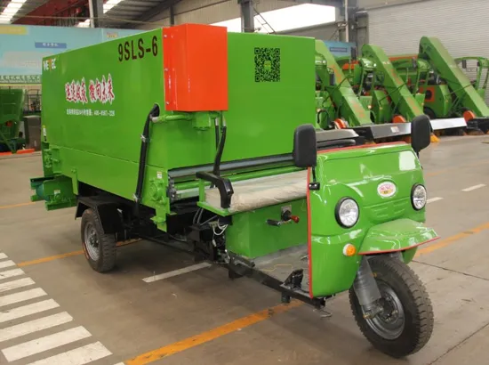 High-Performance 6 Cbm 72V Electric Three-Wheel Spreader Truck