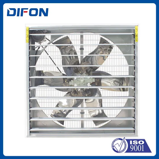 Livestock Pig Farm Animal Husbandry Ventilation Cooling Galvanizing Exhaust Galvanized Box Fan