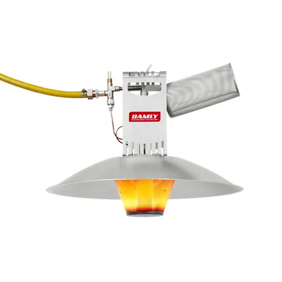 Chicken Shed Brooding Heating Equipment Automatic/Manual Ignition Poultry Chicken Chick Gas Heater Brooder