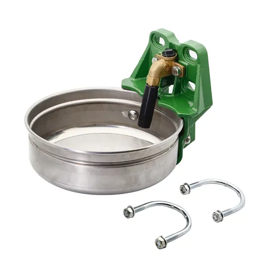 Automatic Livestock Water Single Acess Coated Powder Surface Automatic Stock Waterer, Great for Horses, Cows and Hogs