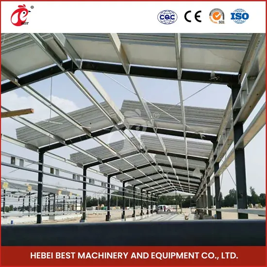 Bestchickencage Ventilation Control System China Poultry Barn Ventilation System Factory Sample Available Saving Energy Ventilation Systems for Broilers