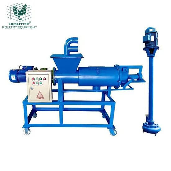 Animal Waste Chicken Cow Dung Manure Dewatering Machine Solid Liquid Separator Machine