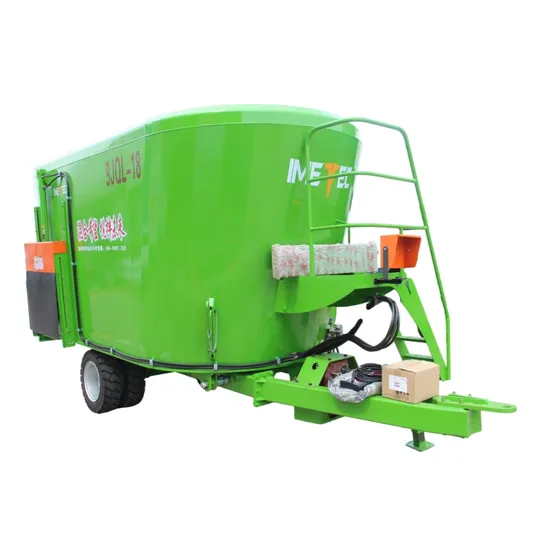 Poultry Animal Cattle Feed Mixer with Tractor Pull