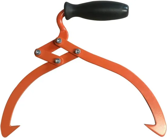 10 Inches Timber Claws Long Tongs Logging Tool Log Grabber