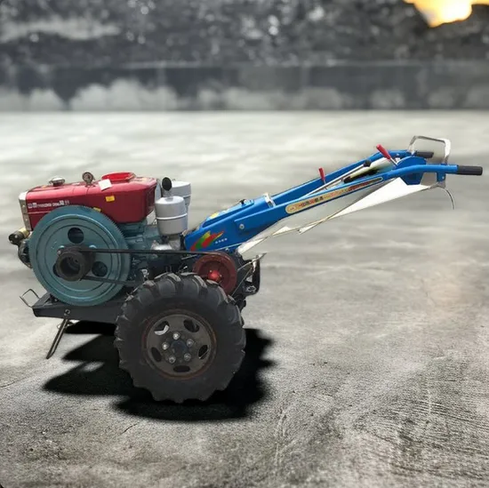 Sweet Potato Ridge Operation Small 10HP Walking Tractor