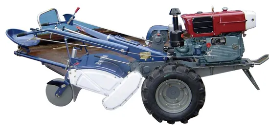 Farm Small Tractor Two Wheel Hand Driven Tractor Cultivators Ploughing Machine