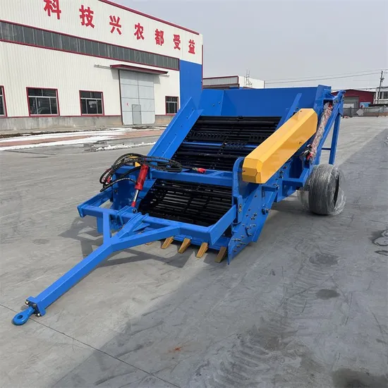 Tractor Mounted Small Stone Picker Remove Stones From The Soil