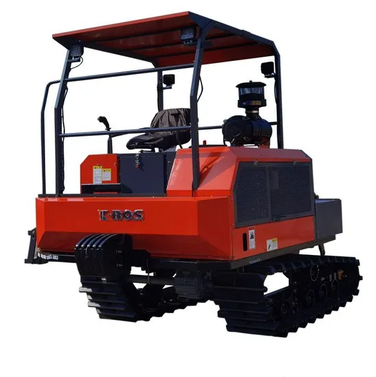 1gzl-230farm Machinery Paddy Field 110HP Crawler Tractor with Rotary Tiller /Rotary Cultivator