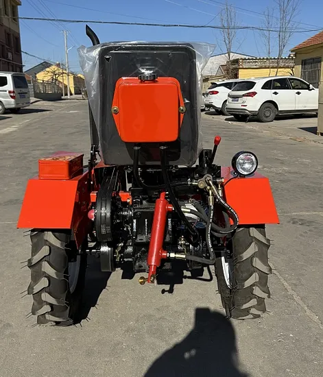 Weeding Ditching Rotary Tillage Farm Walking Tractor 12 HP Diesel