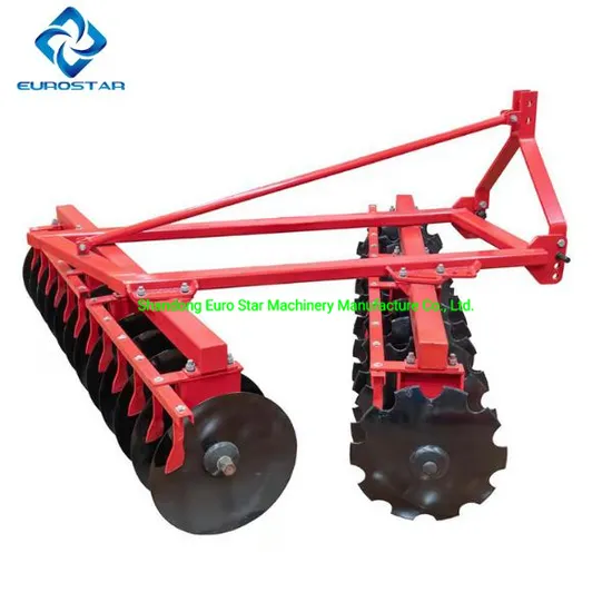1bjx-1.5 Hanging Medium-Sized Disc Harrow for 40HP Tractor Width 1500mm Hydraulic Heavy Duty Agricultural Machinery Folding Fold Wing Light Opposed Offset China
