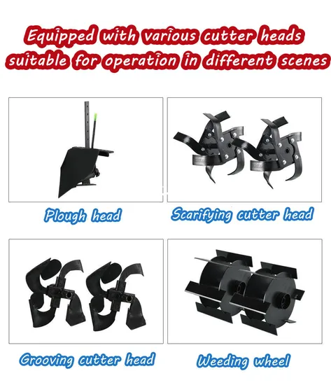 Gasoline Rotary Tillers Machine Agricultural Equipment for Farm TM-Wg144f