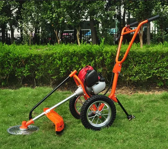 139f Four-Stroke Gasoline Lawn Mower Landscaping Hand Push Type Mower