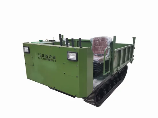 Crawler Dump Truck Seater Model 3 Tons Crawler Dumper 3000kg Track Dump Truck