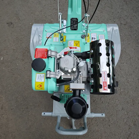 2WD Walking Tractor 8HP Power Tiller with 178f Diesel Air Cooled Engine Gear Drive for Small Tractor
