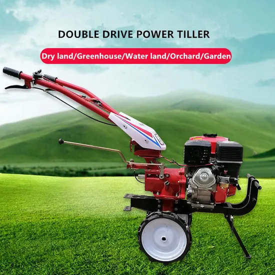 7.5HP Heavy Mini Power Tines Motor Cultivator Cultivateur Mini Power Tiller (170cc)