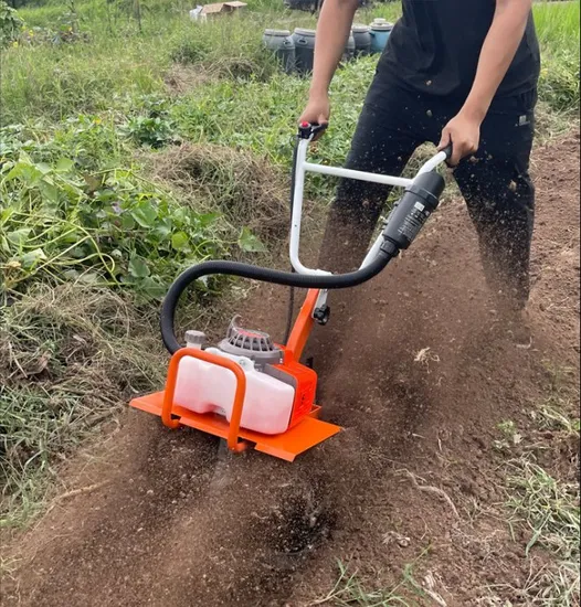 Factory Direct 63cc 2-Stroke Micro Cultivator Garden Farmland Essential Micro Cultivator