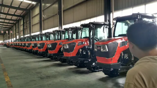 Factory Made Farm Machine Tractor 90HP NF Tractor Rubber Crawler Tractor Nfg 902 for Agriculture in Egypt Vietnam Thailand