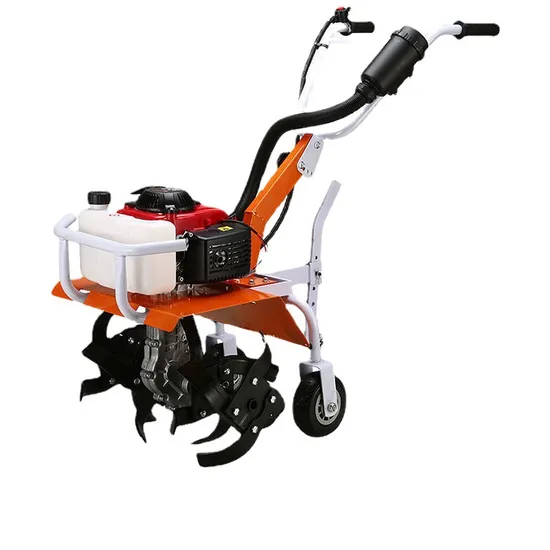 Heavy Duty 4 Stroke 144F Gasoline Rotary Farmland Cultivator Mini Tiller