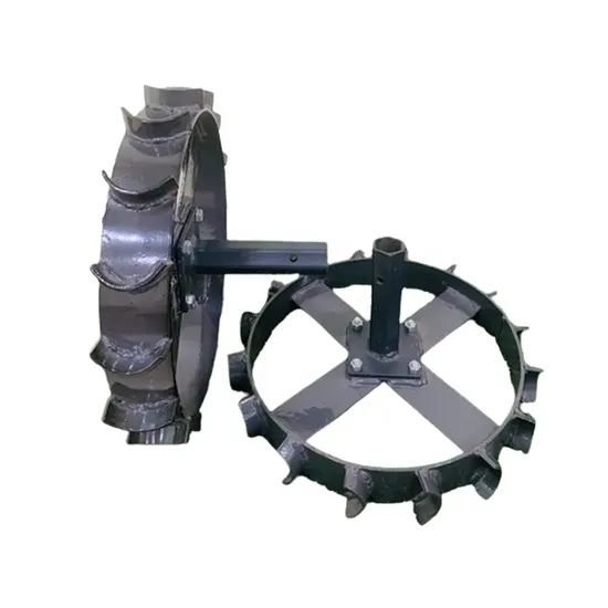 Micro Rotary Tiller Attachment Custom Anti-Skid Iron Wheel
