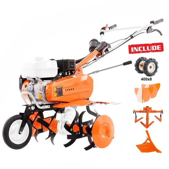 9HP Gasoline, Diesel, Mini, Small Farm Cultivator, Garden Power Weeder, Tiller