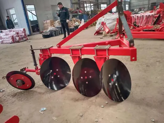 Disc Plough Farm Machine Tractor Use 3 Blade Harrow