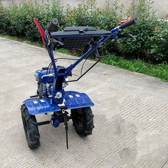 Jc Mini Gas Motocultor Power Tiller Two Wheel Tiller
