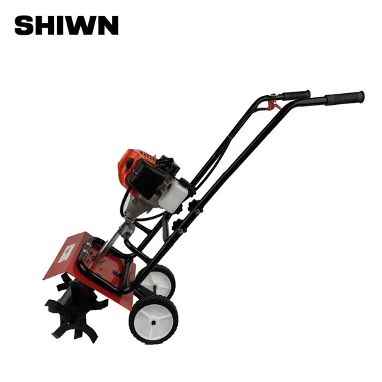 52cc Shiwn Agricultural Power Gasoline Weeder Garden Mini Tiller