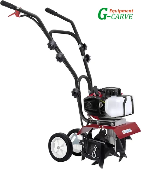 52cc Garden Cultivator Tiller Petrol Rotary Hoe 16 Tines Rototiller