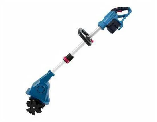 Super Powerful-2X20V Li-ion Battery-Cordless/Electric-Garden/Farm Cultivator/Tiller Machine-Power Tools