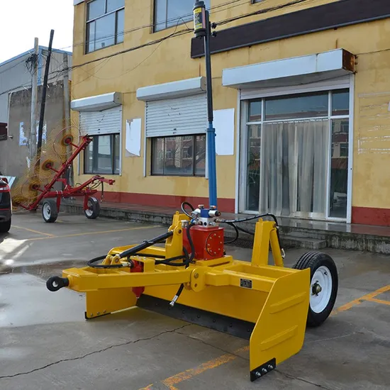 Continuous Running Operation Dry Land Laser and GPS Motor Grader