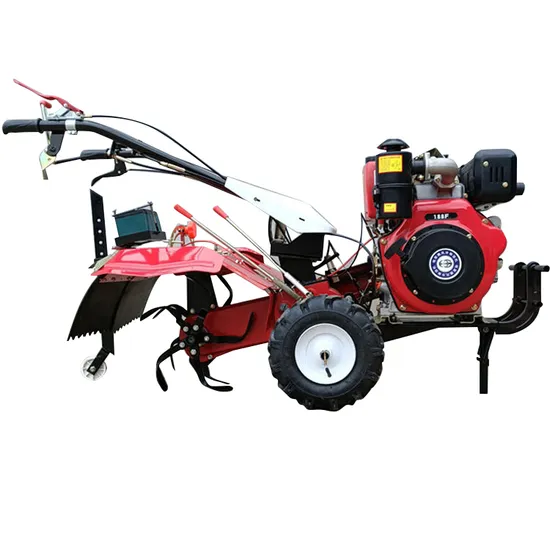 Popular Portable Rotary Tiller Cultivator Cultivators Walking Tractor Cultivators Mini Tiller Rotary