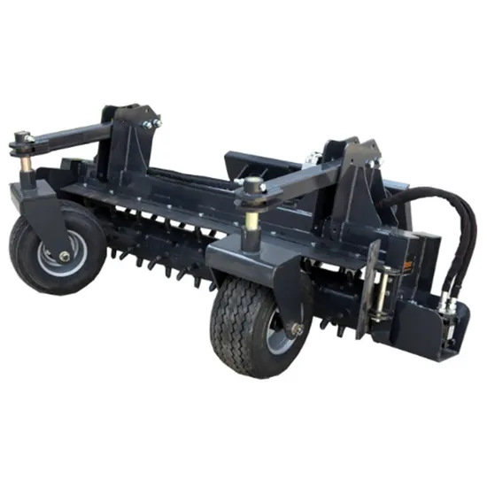 New High-Performance Power Rake for Skid Steer Loaders Ideal for Soil Grading & Groundwork