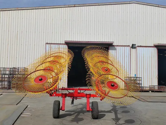 Rake Finger Disc Hay Rake Hydraulic Suspension Agricultural Machinery