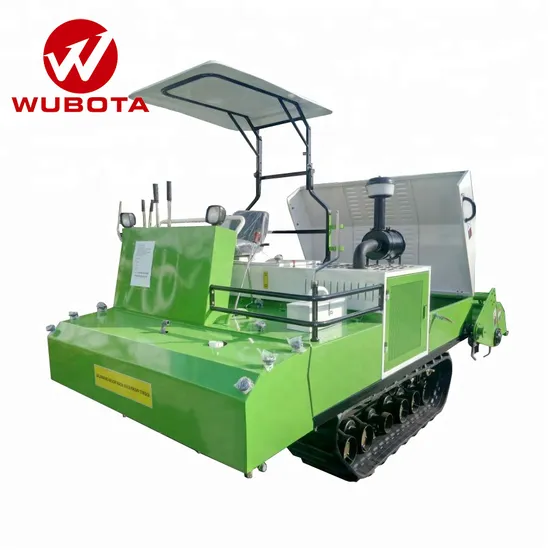 Wubota Machinery Crawler Rubber Track Cultivator Machine for Sale