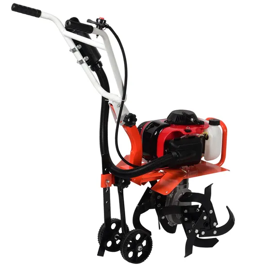 Heavy Duty 150F Engine Gasoline Mini Rotary Tiller Cultivator for Farmland