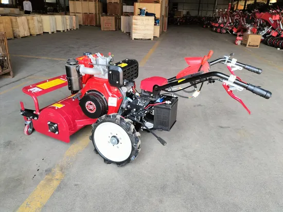 6.5HP Gasoline Tillers Tires Garden Small Tractor Cultivator