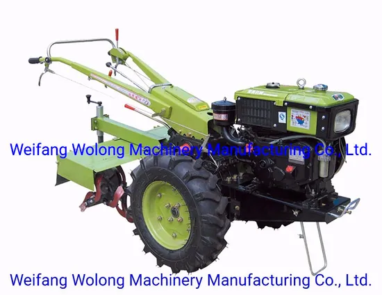 12HP Walking Tractor with 110cm Rotary Tiller 24 Blades for South America Africa