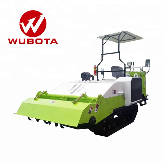 Wubota Machinery Water Field Use Crawler Rubber Track Cultivator for Sale in Philippines